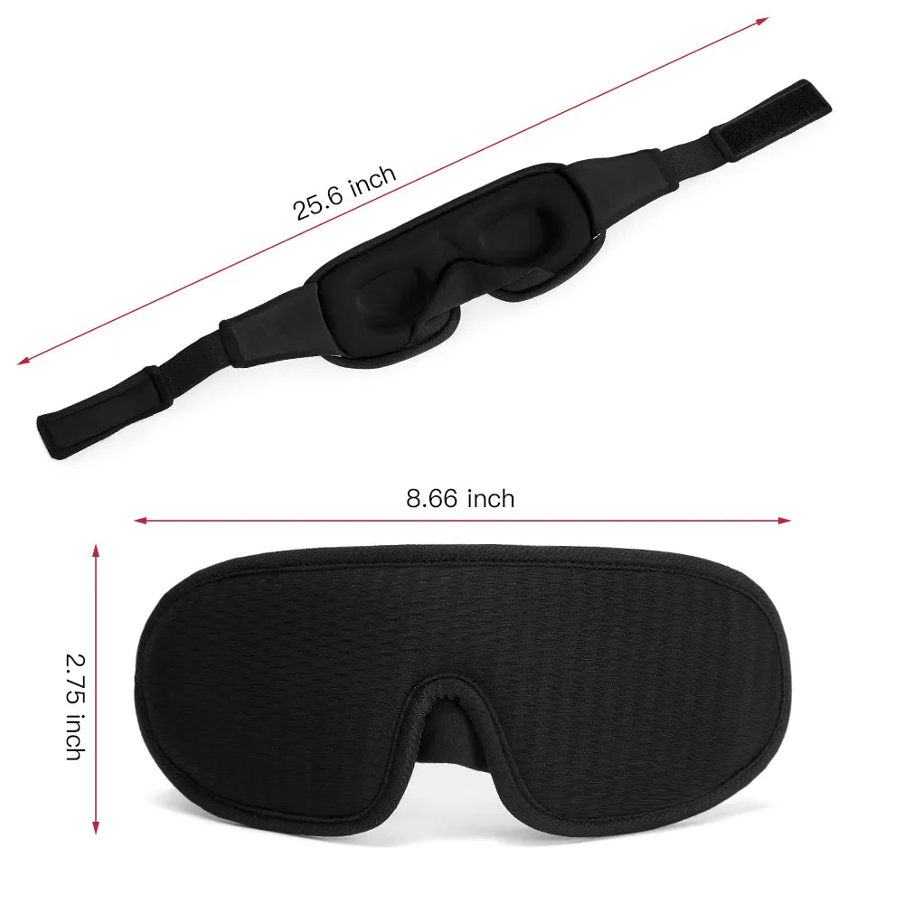 3D sleep mask block out light soft padded sleep mask for eyes slapmaker eyeshadow iPatch