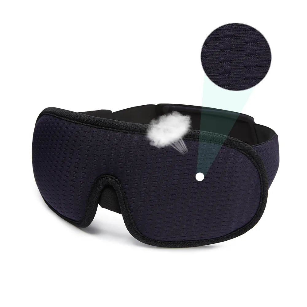 3D sleep mask block out light soft padded sleep mask for eyes slapmaker eyeshadow iPatch