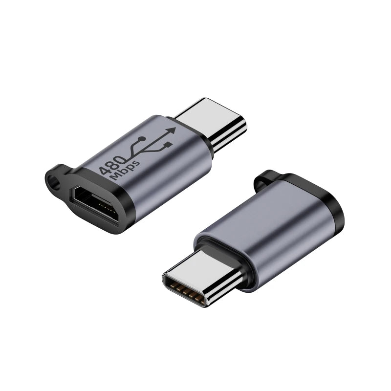 Micro USB/Mini USB/Type-C Charging Adapter Converter for Phone, Tablet