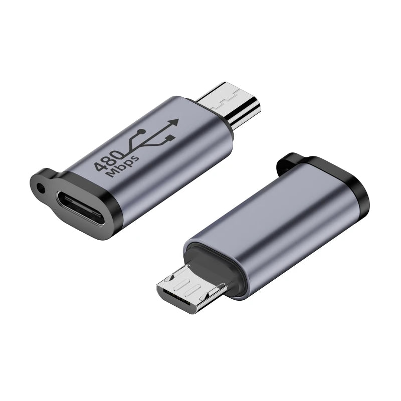 Micro USB/Mini USB/Type-C Charging Adapter Converter for Phone, Tablet