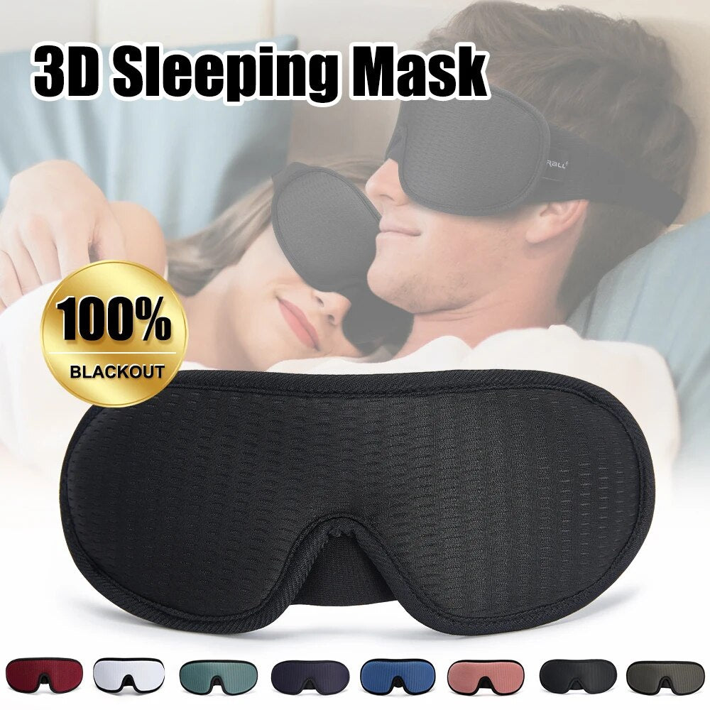 3D sleep mask block out light soft padded sleep mask for eyes slapmaker eyeshadow iPatch