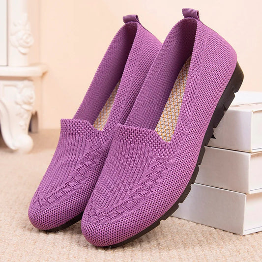 Women Flat shoes casual shoes with vents