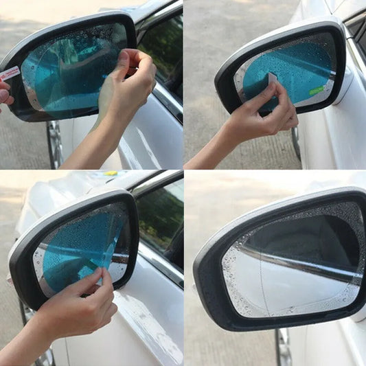 2pcs universal anti-fog anti-glare rainproof