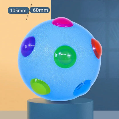 Dog Toy Glowing Ball LED Puppy Flashing Elastic Ball