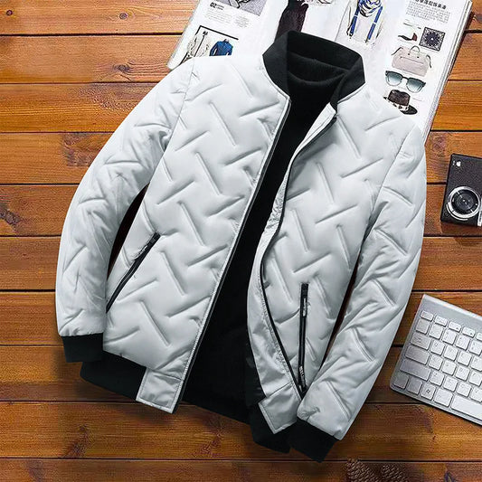 New Autumn Winter Jacket Men's Cotton Padded Korean Streetwear Casual Jacket - Himalaya-Store