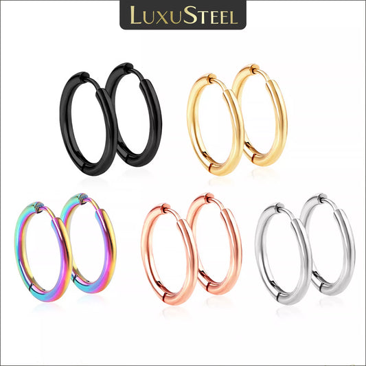Small Piece Hoop Earrings Women Round Circle Pendents for Women, Men, Children, Teenagers and Adults.