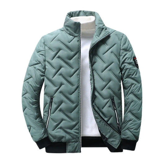 New Autumn Winter Jacket Men's Cotton Padded Korean Streetwear Casual Jacket - Himalaya-Store