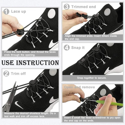 The Knit Shoelaces are in the form of a Strong Mesh With Customized Intensity