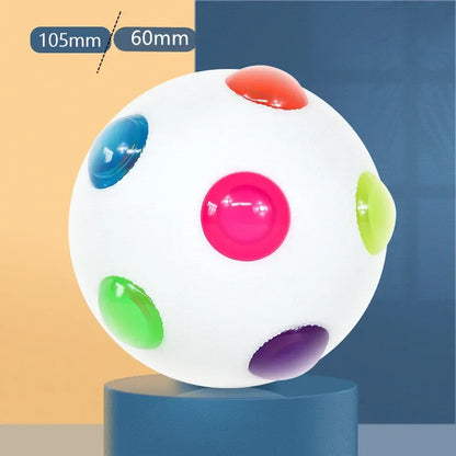 Dog Toy Glowing Ball LED Puppy Flashing Elastic Ball