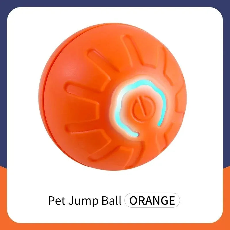 USB Smart Dog & Cat Toy Ball Electronic Interactive With RGB Lights