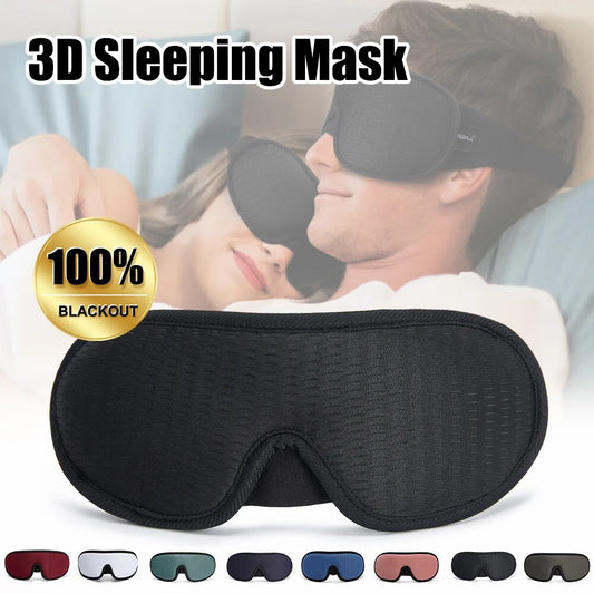 3D sleep mask block out light soft padded sleep mask for eyes slapmaker eyeshadow iPatch