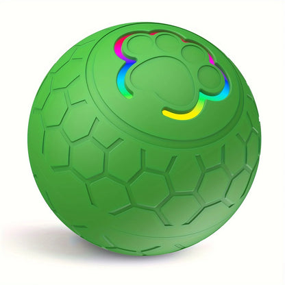 USB Smart Dog & Cat Toy Ball Electronic Interactive With RGB Lights